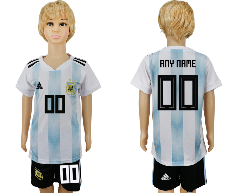 2018 maillot pour enfants ARGENTINA CHIRLDREN YOUR NAME
